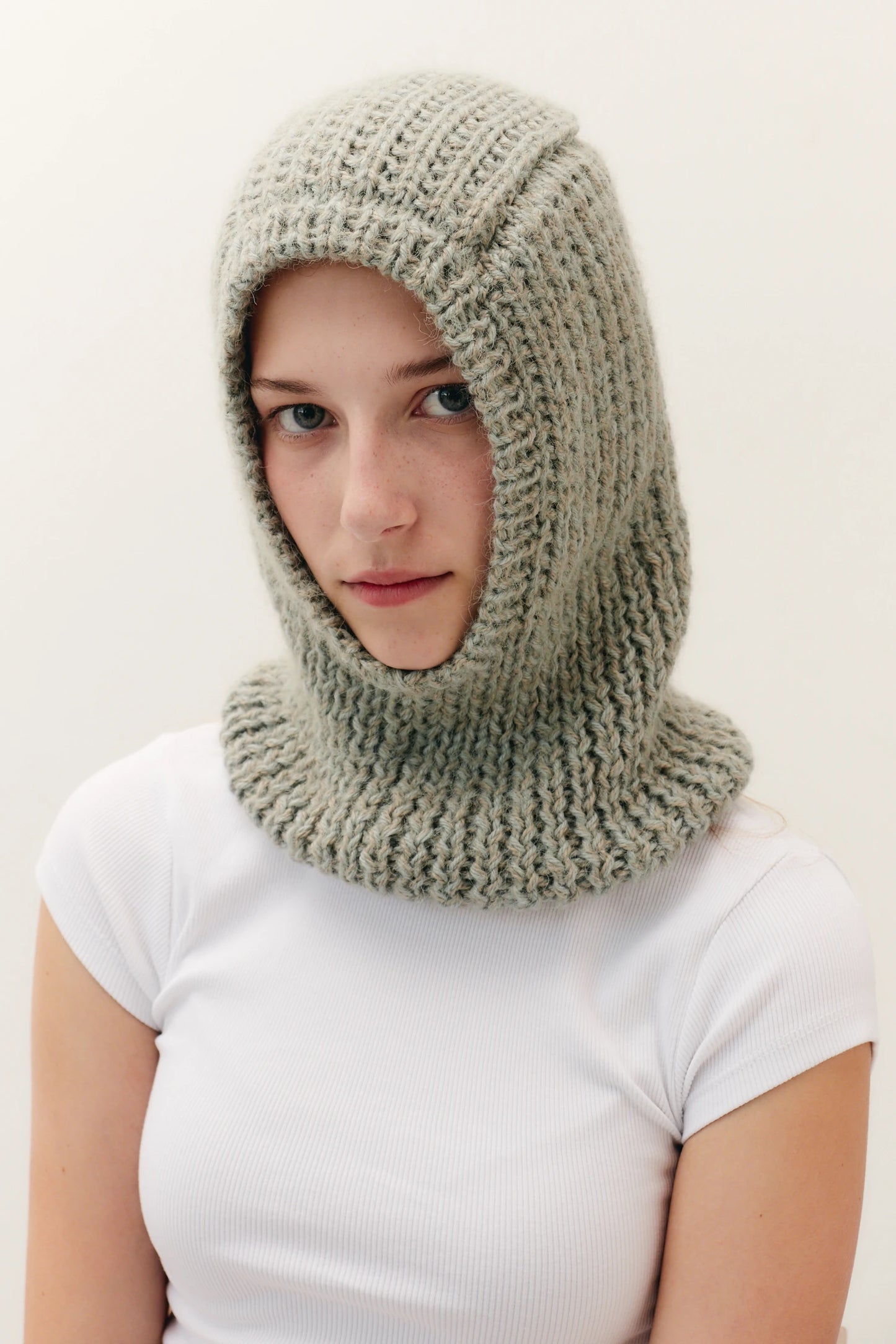 AQUA GREEN BALACLAVA HOOD